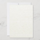 Aquarell Rustikale Kiefernwälder Save the Date Einladung (Rückseite)