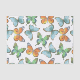 Aquarell-Safari: Schmetterlinge Seidenpapier