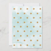 Aquarell Safari Tiermassage Einladung (Rückseite)