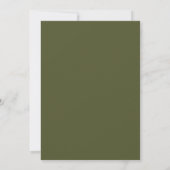 Aquarell Safari - Verwildert - Save the Date (Rückseite)