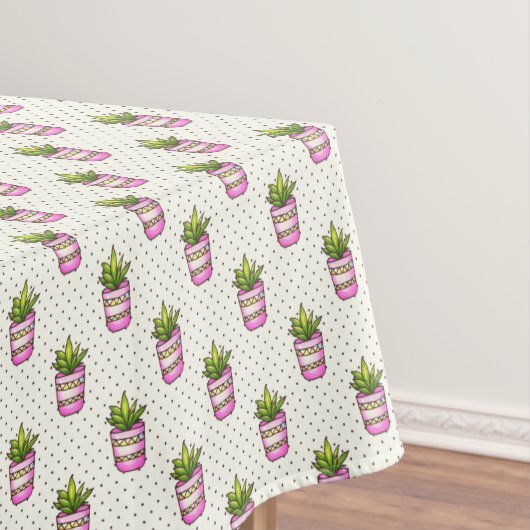 Aquarell-saftiges Tupfen-Muster Tischdecke (Beispiel)