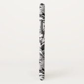 Aquarell-Schädel-Garten Case-Mate iPhone Hülle (Hinten/Rechts)