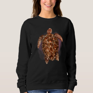 Aquarell-Schildkröte Tiefseelebewesen und Rift Li Sweatshirt
