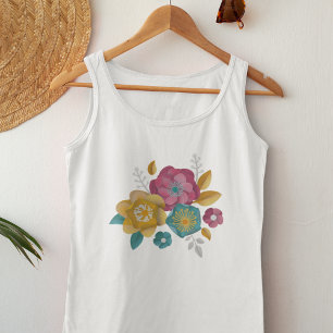 Aquarell Schlafender Bär Tank Top