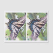 Aquarell-Schmetterling für Glasflasche decoupage Seidenpapier (Vorderseite)