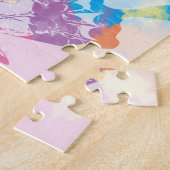 Aquarell-Schmetterling Puzzle (Seite)