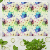 Aquarell Schmetterlinge Küchentücher (Gefaltet)