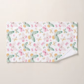 Aquarell-Schmetterlingsmuster Badhandtuch Set (Handtuch)