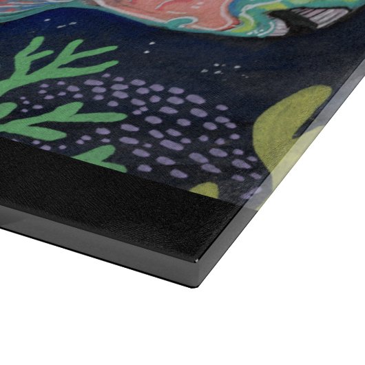 Aquarell Schneidebrett (Ecke)