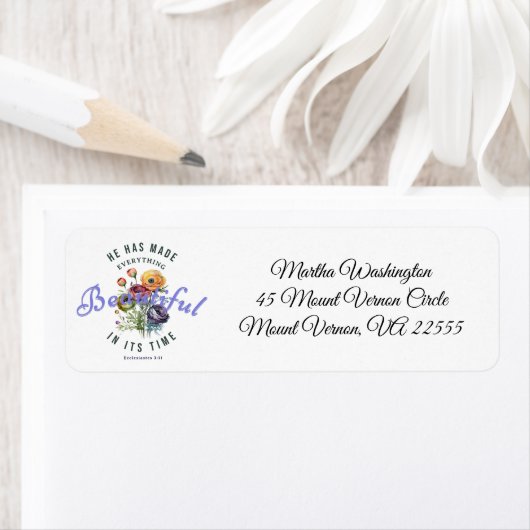 Aquarell-Schöne Blumenschrift (Insitu)