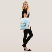 Aquarell-Schönheits-Zitat Tasche (Am Model)