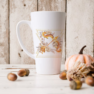Aquarell Schütze Astrologie Sternzeichen Monogra Milchtasse