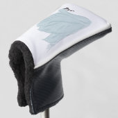 Aquarell-Schwäne Golf Headcover (3/4 Vorderseite)