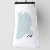 Aquarell-Schwäne Golf Headcover (Rotieren 90)