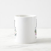 Aquarell Schwarz-Weiß-Katze Kaffeetasse (Mittel)
