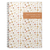 Aquarell Seashells Notizblock (Vorderseite)