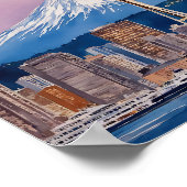 Aquarell Seattle Washington Poster (Ecke)