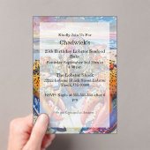 Aquarell Seebarena Acryleinladungen (Insitu (Handheld))