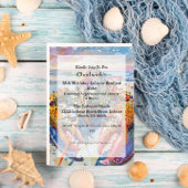 Aquarell Seebarena Acryleinladungen