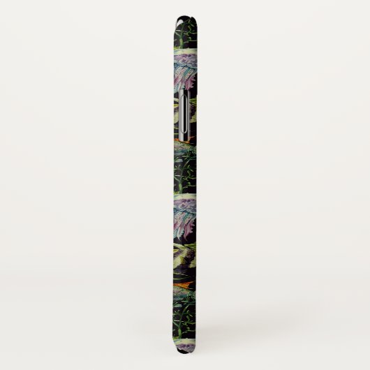 Aquarell-Seeleben-Muster 1 Case-Mate iPhone Hülle (Hinten/Rechts)