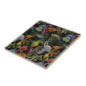 Aquarell-Seeleben-Muster 1 Fliese (Seite)