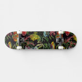 Aquarell-Seeleben-Muster 1 Skateboard (Horizontal)