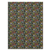 Aquarell-Seeleben-Muster 1 Tischdecke (Vorderseite)