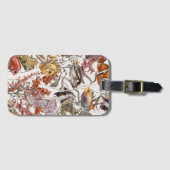 Aquarell-Seeleben-Muster 2 Gepäckanhänger (Vorderseite (Horizontal))