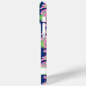 Aquarell-Seepferdchen-Monogramm  Case-Mate iPhone Hülle (Rückseite / Links)