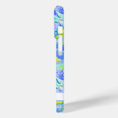 Aquarell-Seestern-Monogramm Case-Mate iPhone Hülle (Rückseite / Links)