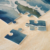 Aquarell-Segelboot-Regatta Puzzle (Seite)