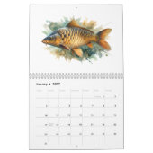 Aquarell-Serie: Fish Aura 2 Kalender (Jan 2027)