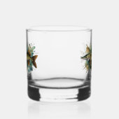 Aquarell-Serie: Hecht Whiskyglas (Rechts)