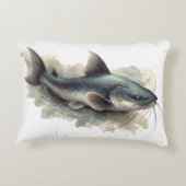 Aquarell-Serie: Wels Dekokissen (Rückseite)