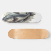 Aquarell-Serie: Wels Skateboard (Horizontal)