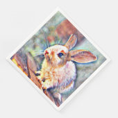 Aquarell Serviette (Ecke)