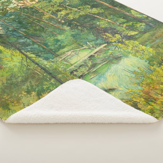 Aquarell Sherpadecke (3/4)