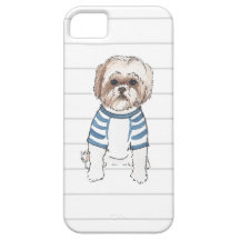 Aquarell Shih Tzu Iphone Fall