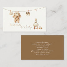 Aquarell-Silily-Gans-Bücher für Baby