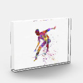 Aquarell-Skater Fotoblock (Links)