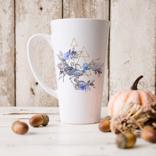 Aquarell Skorpion Astrologie Sternzeichen Monogr Milchtasse