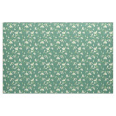 Aquarell Snowdrops Muster-Gewebe Stoff (Fat Quarter (45,7 x 55,9 cm))
