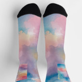 Aquarell socken (Oben)