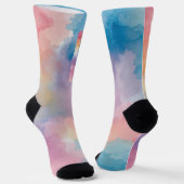 Aquarell socken (Gewinkelt)
