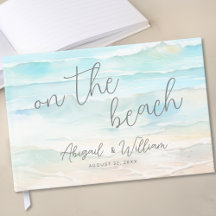Aquarell Sommer Strandhochzeit