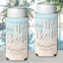 Aquarell Sommer Strandhochzeit