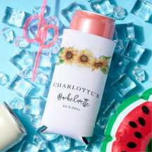 Aquarell Sonnenblumen Bachelorette