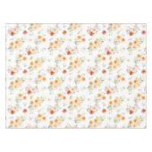 Aquarell-Sonnenblumen-Blumenmuster Tischdecke (Vorderseite (Horizontal))