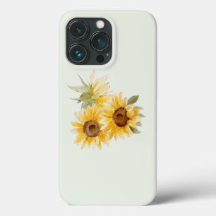 Aquarell-Sonnenblumen Case-Mate iPhone Hülle