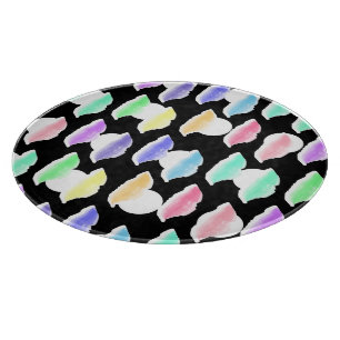 Aquarell-Spritzen! Schneidebrett